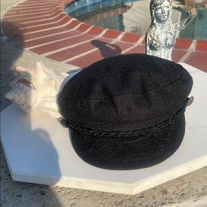 Black Fisherman Cap